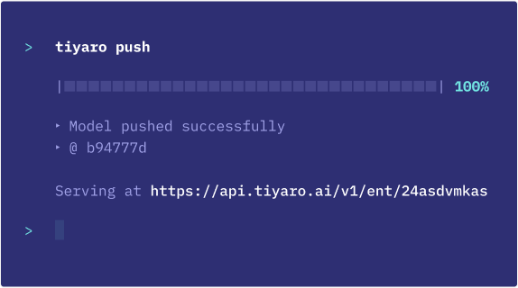 Tiyaro Push